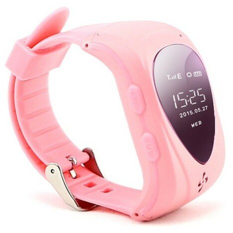 Ceas Smartwatch GPS Copii iUni U11,Telefon incoporat, Alarma SOS, Pink